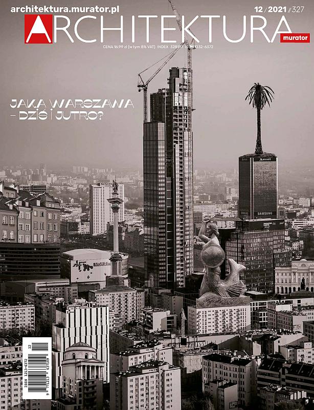 okładka czasopisma przedstawiająca panoramę miasta